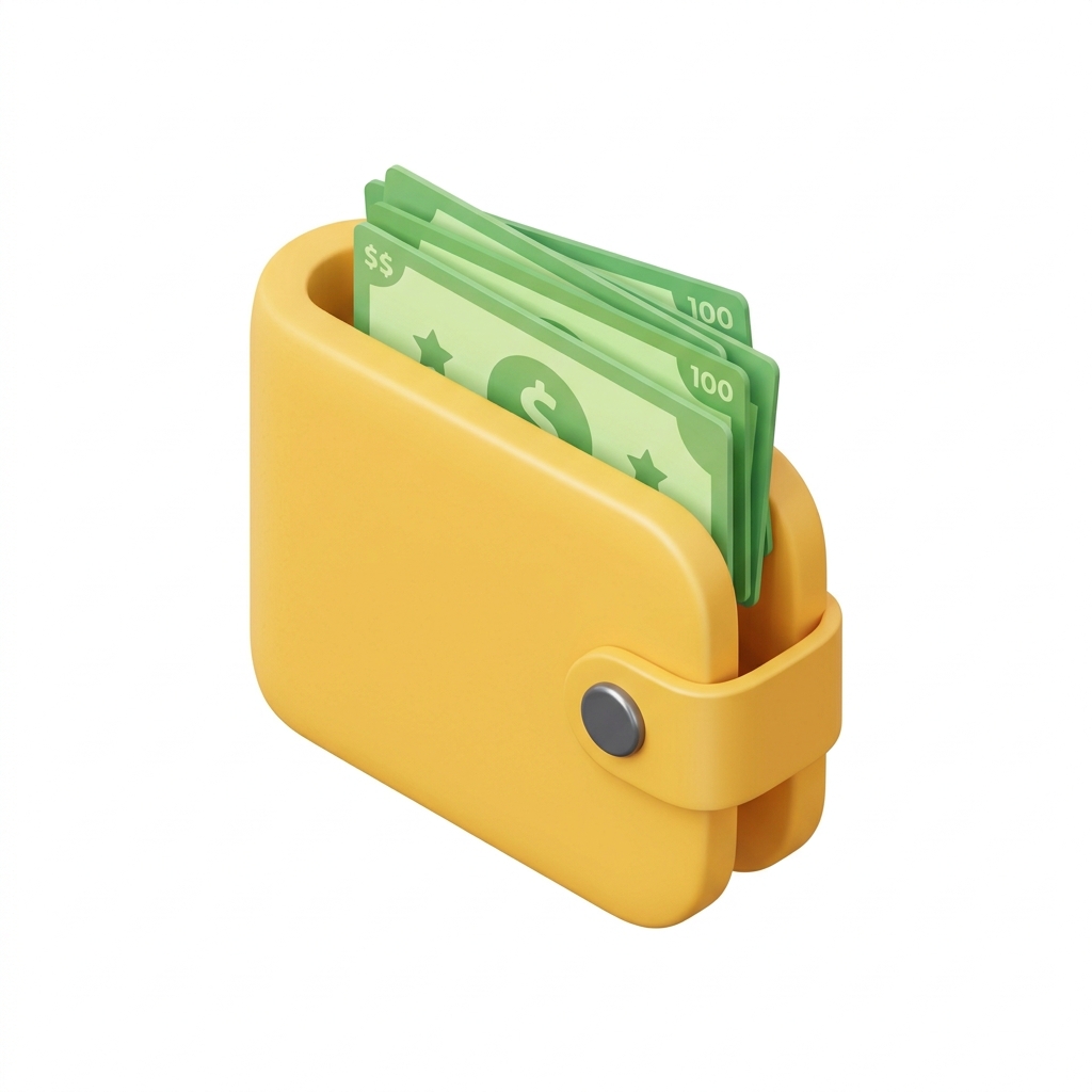 Wallet illustration
